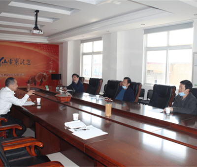 江西省民宗局馬徽江處長蒞臨仙客來公司調(diào)研指導(dǎo)工作